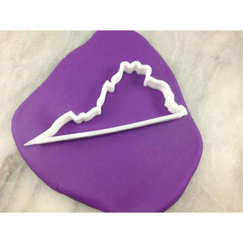 Virginia Cookie Cutter Outline States/Country/Continent Cookie Cutter Lady 