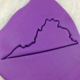 Virginia Cookie Cutter Outline States/Country/Continent Cookie Cutter Lady 