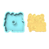 Visitors Must be Approved by the Dog Cookie Cutter | Stamp | Stencil #1