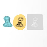 Volcano Cookie Cutter | Stamp | Stencil #1