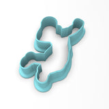 Volleyball Player Serve Cookie Cutter | Stamp | Stencil #1