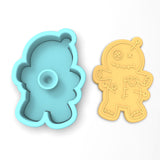 Voodoo Doll Cookie Cutter | Stamp | Stencil #1 Halloween / Fall Cookie Cutter Lady 