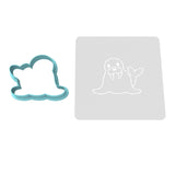 Walrus Body Cookie Cutter | Stamp | Stencil #1