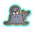 Walrus Body Cookie Cutter | Stamp | Stencil #1