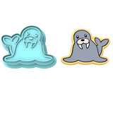 Walrus Cookie Cutter | Stamp | Stencil #1