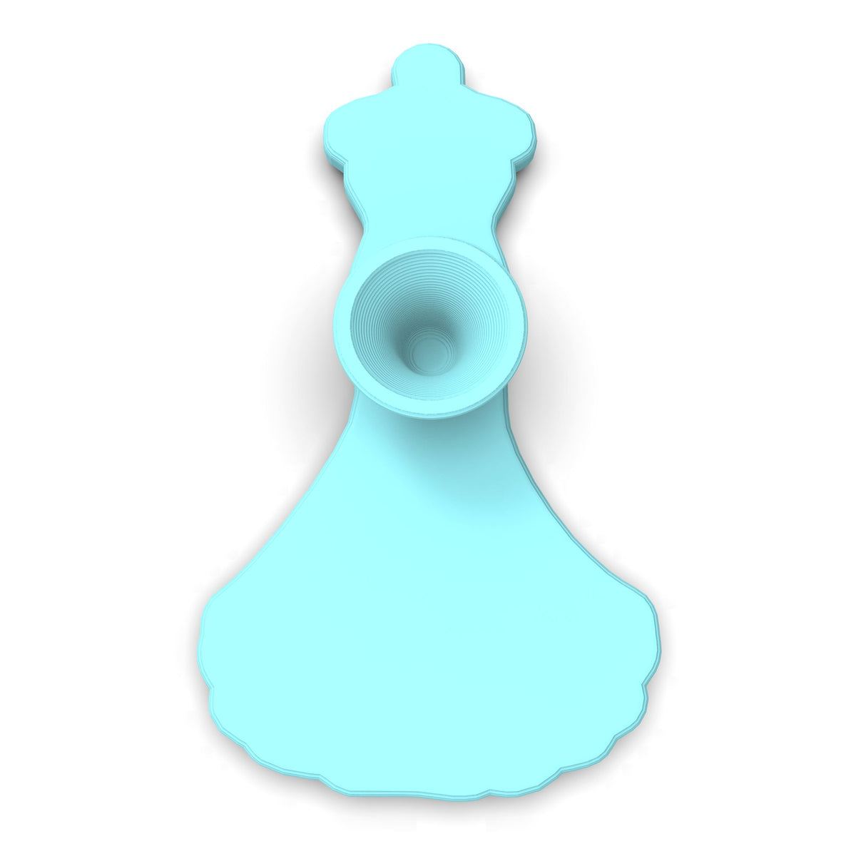 Wedding Dress Cookie Cutter | Stamp | Stencil #2