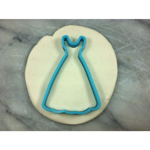 Wedding Dress Outline #4 Cookie Cutter - Wedding / Baby / V Day