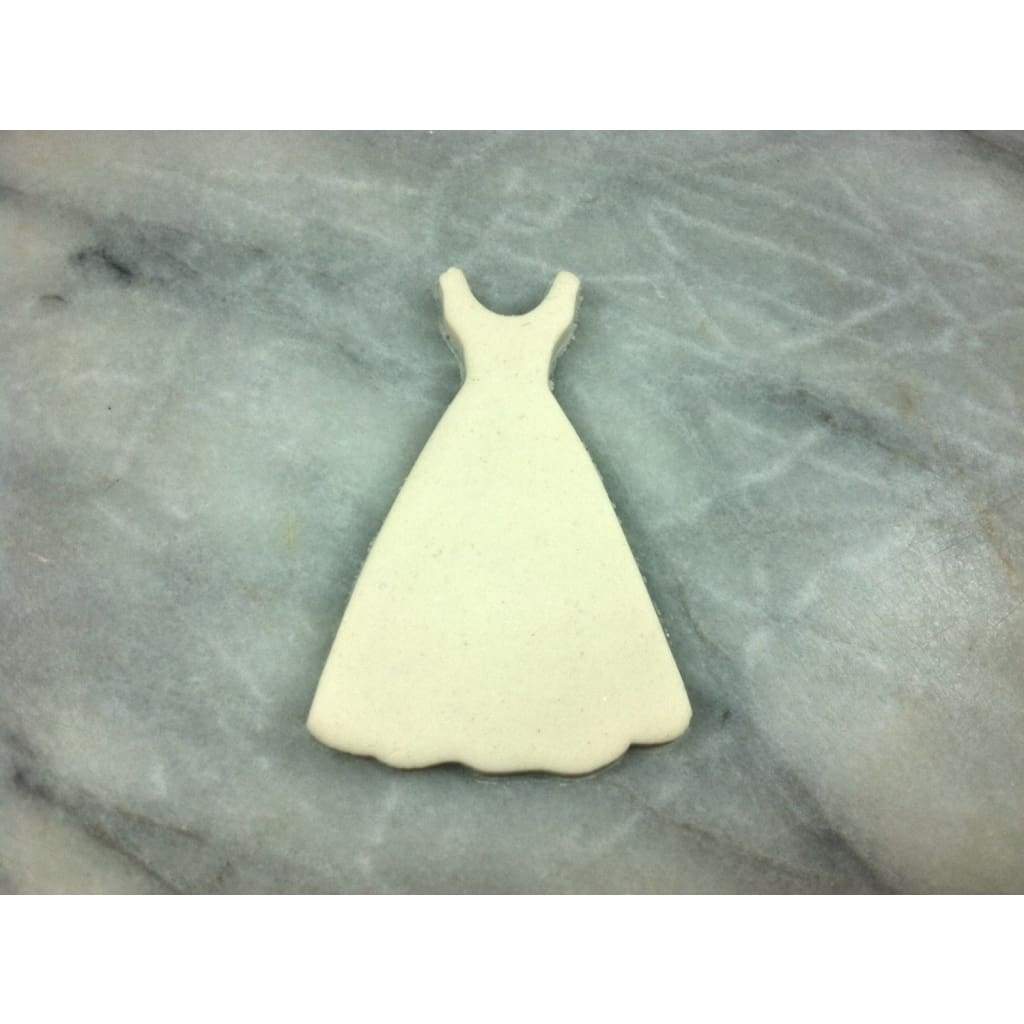Wedding Dress Outline #4 Cookie Cutter - Wedding / Baby / V Day