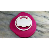 Wedding Initials Vine Monogram Cookie Cutter Stamp & Outline #1 - Wedding / Baby / V Day