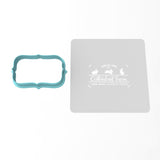 Welcome to Cottontail Farm Cookie Cutter | Stamp | Stencil #1