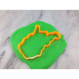 West Virginia Cookie Cutter Outline - States/Country/Continent