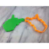 West Virginia Cookie Cutter Outline - States/Country/Continent