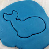 Whale Cookie Cutter Outline #2 - Beach / Summer