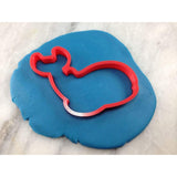 Whale Cookie Cutter Outline #2 - Beach / Summer