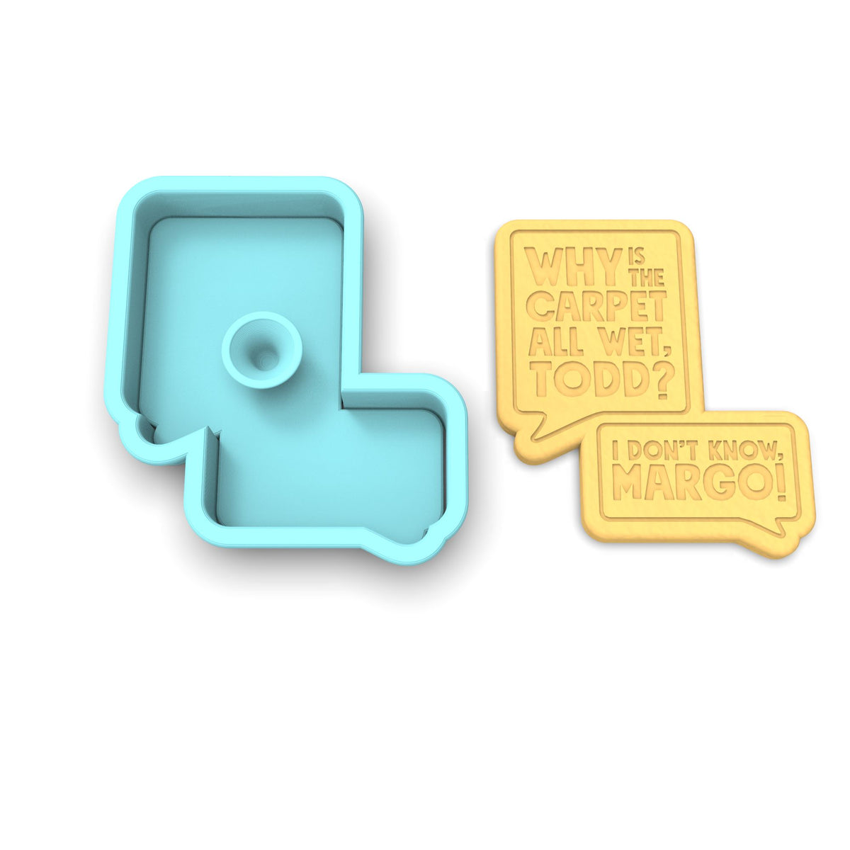 Why is the Carpet All Wet Cookie Cutter | Stamp | Stencil