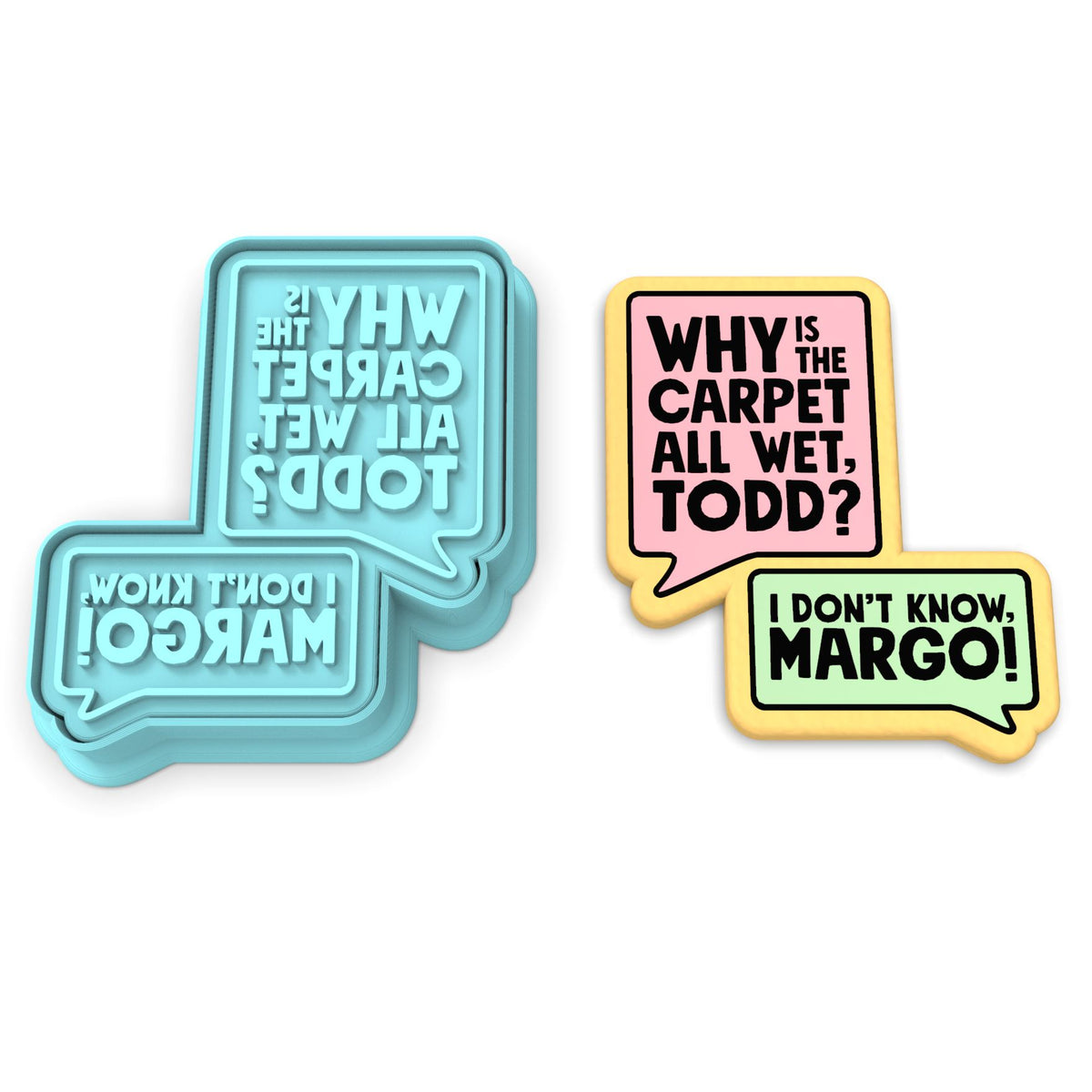 Why is the Carpet All Wet Cookie Cutter | Stamp | Stencil