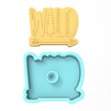 Wild Cookie Cutter | Stamp | Stencil #1