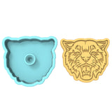 Wildcat Cookie Cutter | Stamp | Stencil #1 Animals & Dinosaurs Cookie Cutter Lady 