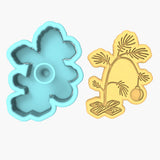 Wilting Christmas Tree Cookie Cutter | Stamp | Stencil #1