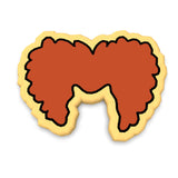 Winnie Sanderson Witch Hair Cookie Cutter | Stamp | Stencil #1