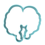 Winnie Sanderson Witch Hair Cookie Cutter | Stamp | Stencil #2