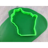 Wisconsin Cookie Cutter Outline - States/Country/Continent