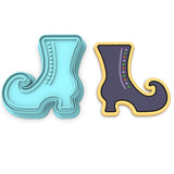 Witch Boot Cookie Cutter | Stamp | Stencil #1