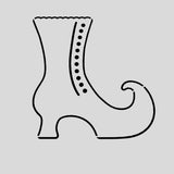 Witch Boot Cookie Cutter | Stamp | Stencil #1