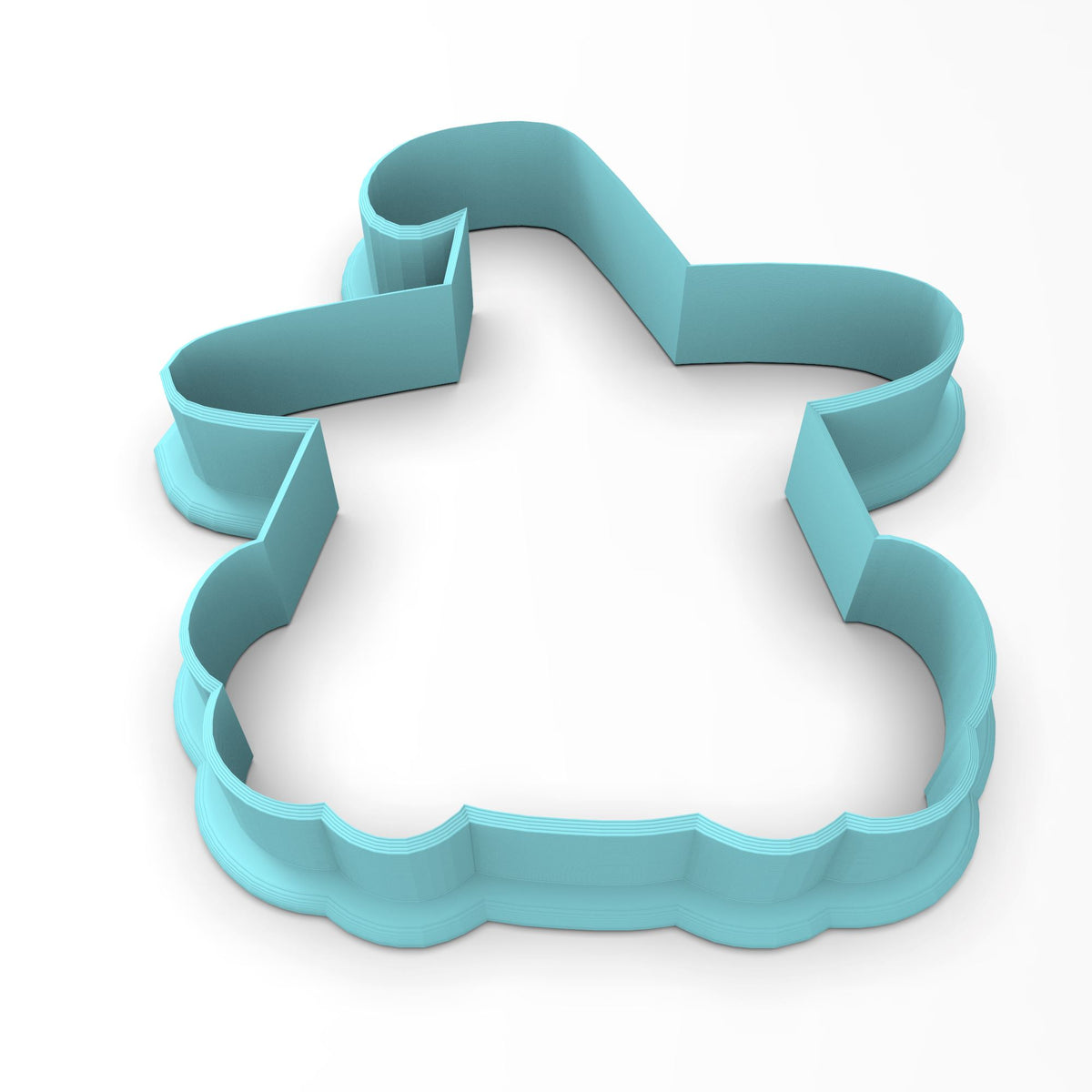 Witch Face Cookie Cutter Outline & Stamp #1 Halloween / Fall Cookie Cutter Lady 3 Inch Cupcake/Small Cookie Cutter Only No