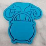 Witch Feet Cookie Cutter Outline & Stamp #2