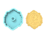 Witch Frame Cookie Cutter | Stamp | Stencil #1