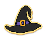 Witch Hat Cookie Cutter | Stamp | Stencil #1