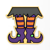 Witches Feet Cookie Cutter | Stamp | Stencil #1