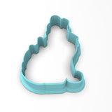 Wolf Howling  Cookie Cutter | Stamp | Stencil #1