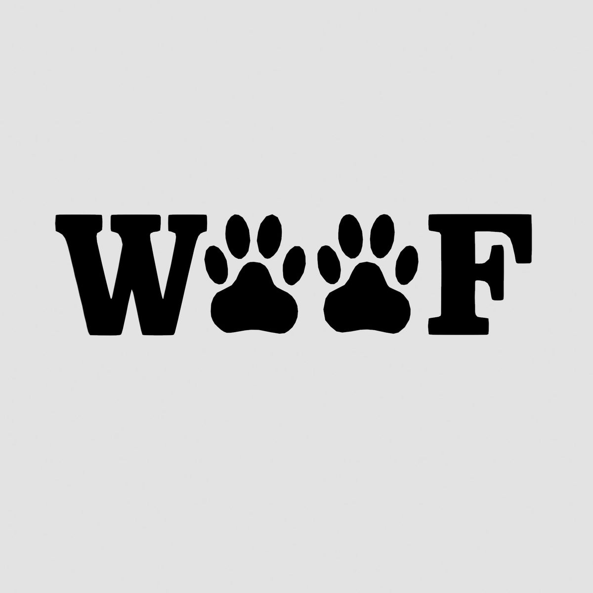Woof Cookie Cutter | Stamp | Stencil #1