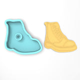 Work Boot Cookie Cutter | Stamp | Stencil #1