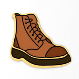 Work Boot Cookie Cutter | Stamp | Stencil #1