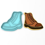 Work Boot Cookie Cutter | Stamp | Stencil #1