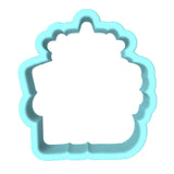 World's Greatest Dad Cookie Cutter | Stamp | Stencil #1 Cookie Cutter Lady MINI - 2 Inches (5cm) Cookie Cutter ONLY (Outline) 