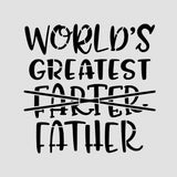 World's Greatest Farter Cookie Cutter | Stamp | Stencil #1