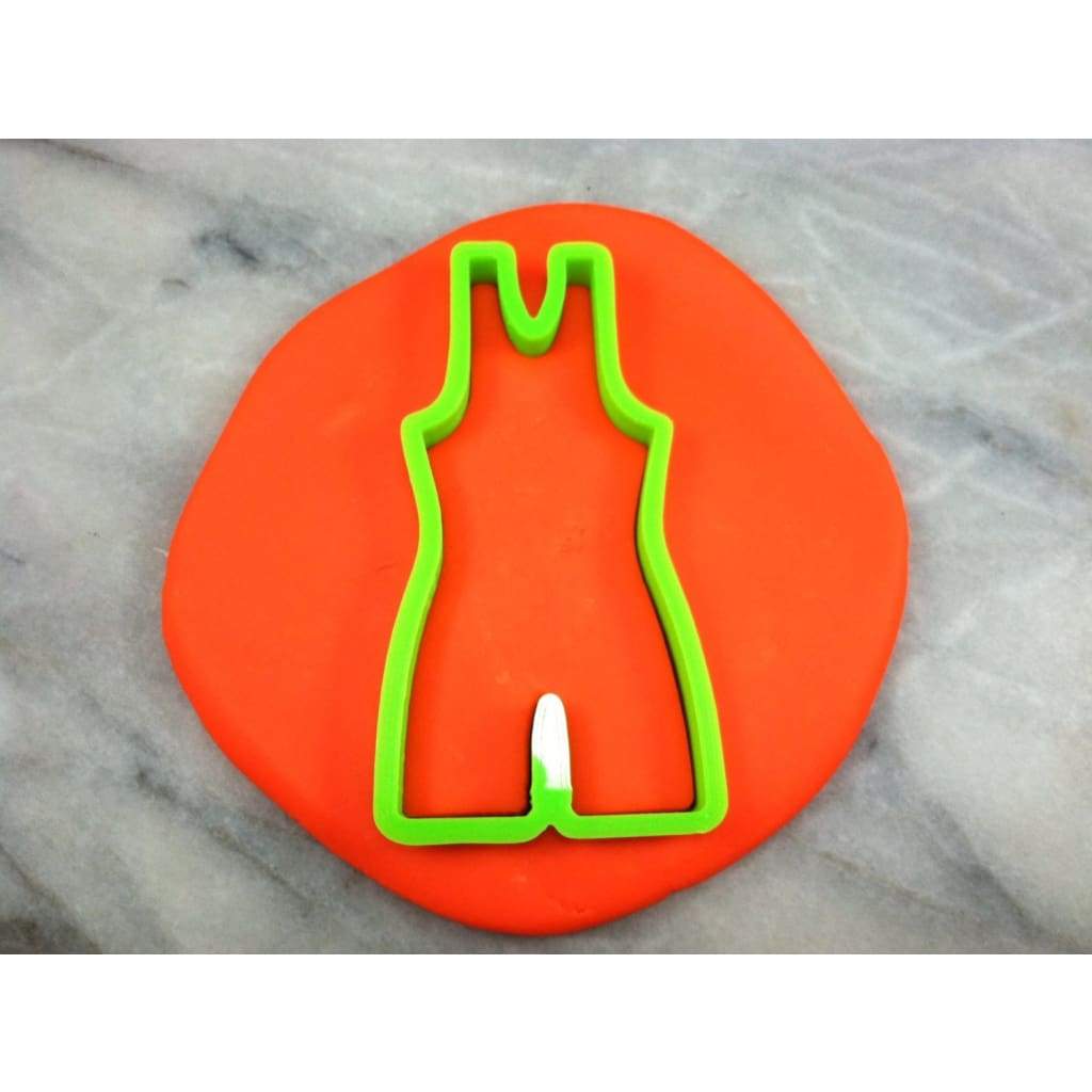 Wrestling Singlet Outline Cookie Cutter - Sports