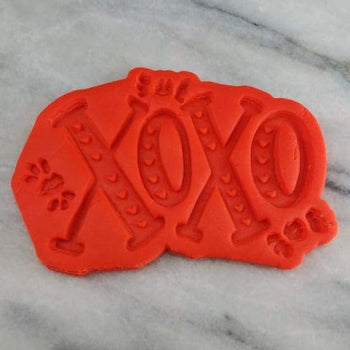 XOXO Cookie Cutter  Stamp & Outline #1