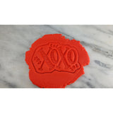 XOXO Cookie Cutter  Stamp & Outline #1