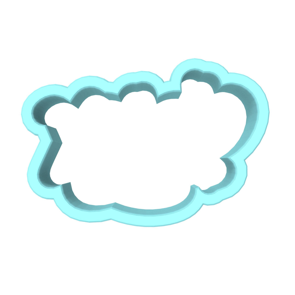 XOXO Cookie Cutter | Stamp | Stencil Wedding / Baby / V Day Cookie Cutter Lady MINI - 2 Inches (5cm) Cookie Cutter ONLY (Outline) 