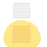 XOXO Pattern Stencil Cookie Cutter Lady 