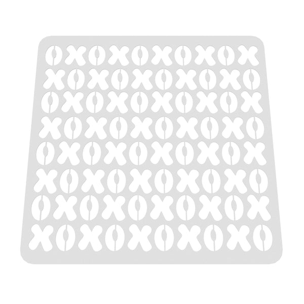 XOXO Pattern Stencil Cookie Cutter Lady 