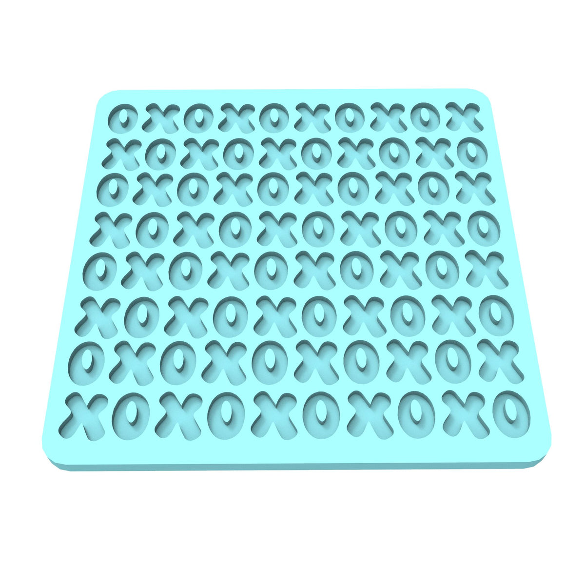 XOXO Textured Pattern Debosser Cookie Cutter Lady 