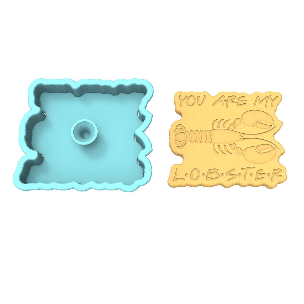 You Are My Lobster Cookie Cutter | Stamp | Stencil