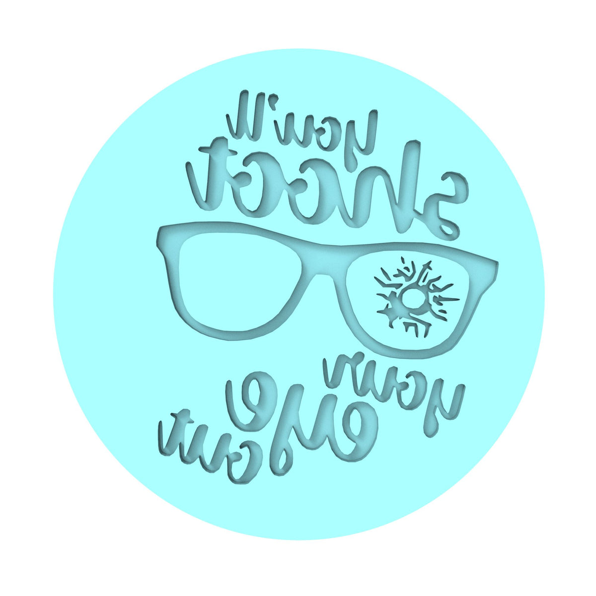 You'll Shoot Your Eye Out Cookie Cutter | Stamp | Stencil #2 Xmas / Winter / NYE Cookie Cutter Lady 