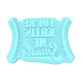 You're Killing Me Smalls Cookie Cutter | Stamp | Stencil #1 4th of july Cookie Cutter Lady MINI - 2 Inches (5cm) Stamp ONLY 